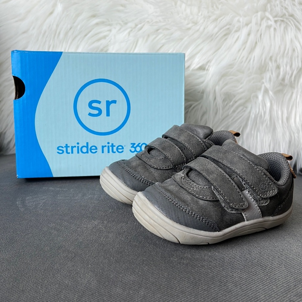 Grey Stride Rite sneakers